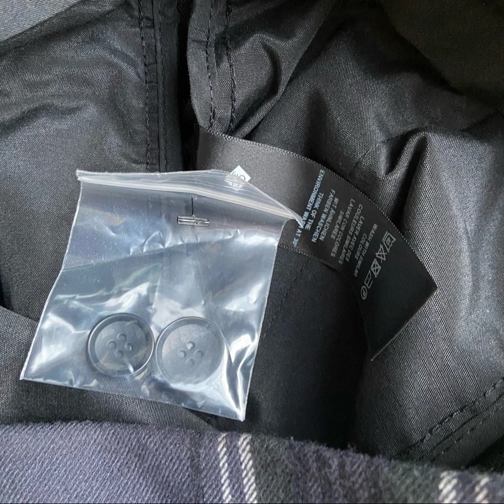 NWOT ASOS Plaid Trouser Ankle Pants - Picture 9 of 10